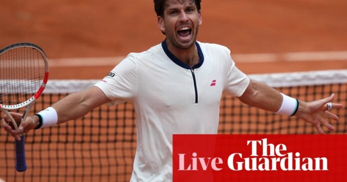 French Open 2025: Norrie rocks Medvedev in five sets, Gauff breezes through – live | French Open 2025
