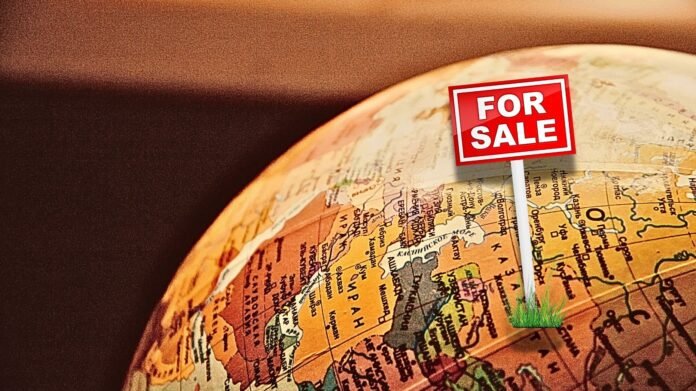 What if real estate agents bought and sold countries?
