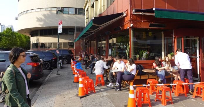 Anger in Chinatown at an Open Street for Time Again Bar