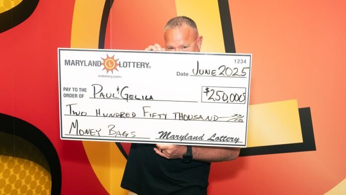 Baltimore trucker scores $250K scratch-off jackpot while grocery shopping – Shore News Network