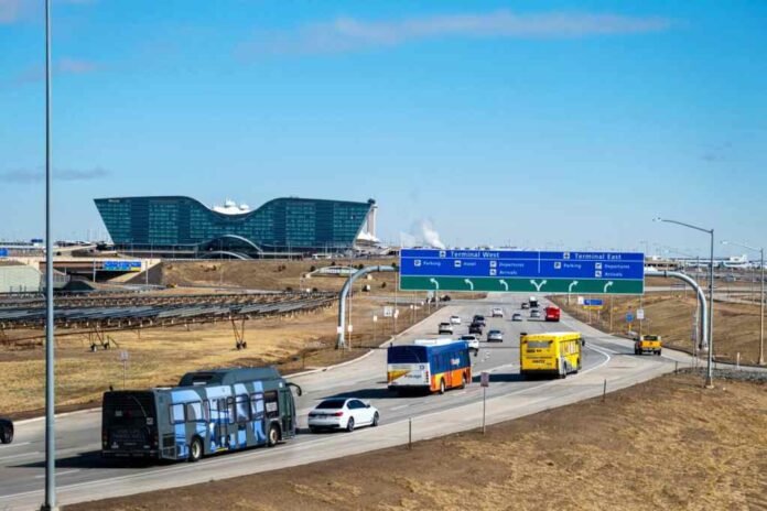 Crash near Denver International Airport injures 5