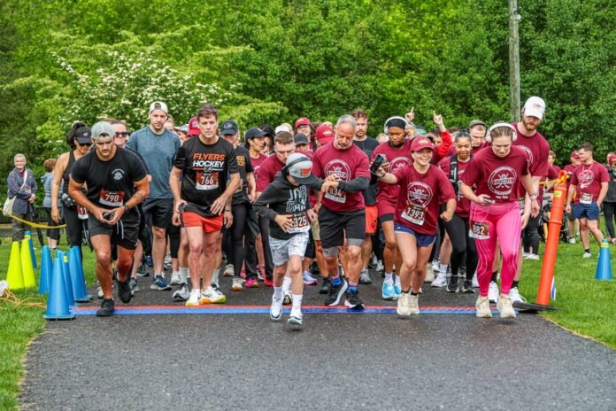 Gaudreau family honors NHL star, brother with inaugural 5K fundraiser