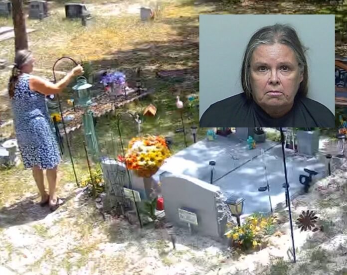 Habitual Grave Robber Captured on Camera in Latest Plot Pillage