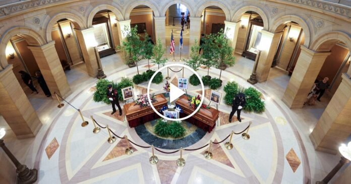 Minnesota State Lawmaker Lies in State With Her Husband
