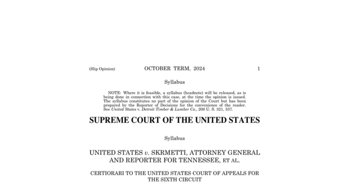 Read the Supreme Court’s Decision on Transgender Care for Minors