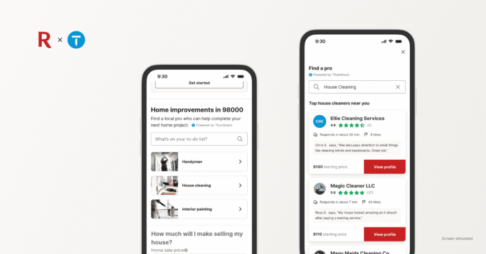 Redfin and Thumbtack Help You Find Pros for Every Home Improvement Project