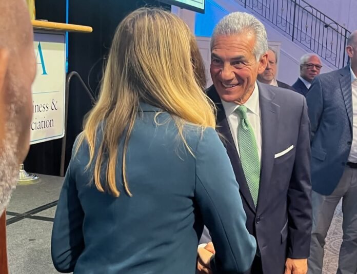 Sherrill and Ciattarelli Square off on Stage in Somerset