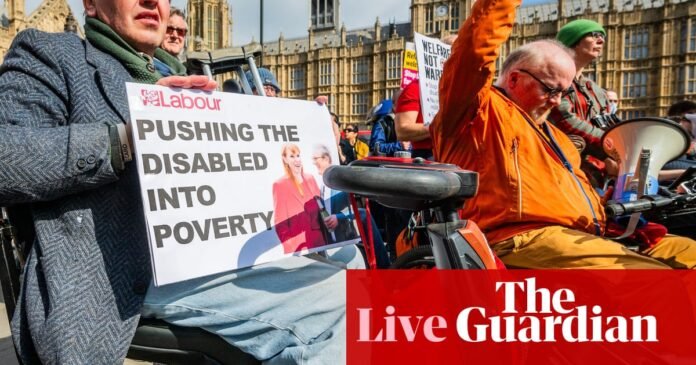 Starmer says vote on welfare cuts bill happening on Tuesday amid growing Labour revolt – UK politics live | Politics