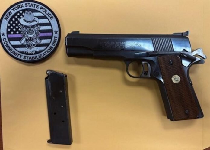 Stolen Firearm Recovered in Taconic Traffic Stop in Yorktown