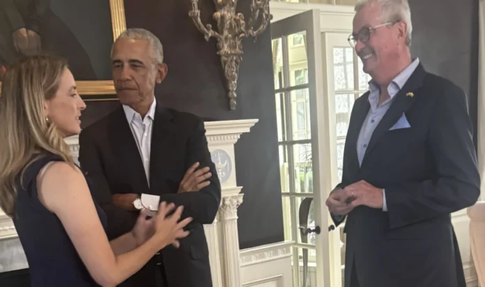 Barack Obama Visits Phil Murphy’s Riverfront Mansion to Raise Millions for Mikie Sherrill – Shore News Network