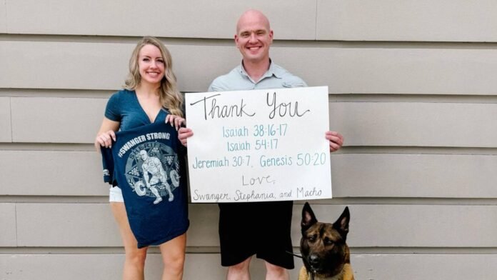 Deputy injured by suspect on live TV thanks supporters, vows return to duty