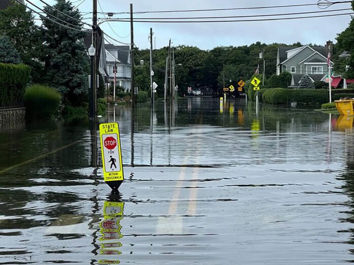 Roads flood in Sea Girt during Sunday’s heavy rain – Star News Group