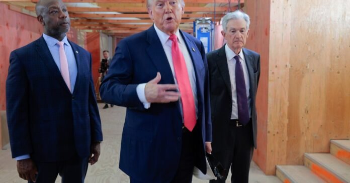 Trump, Powell tussle over renovation costs in rare visit