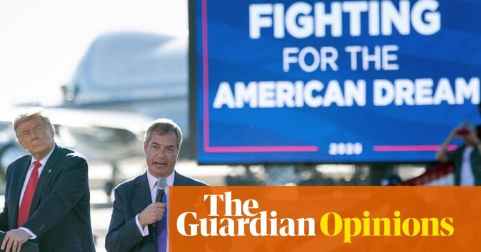 Will Nigel Farage’s attempt to copy and paste Trump’s policies work in the UK? | Samuel Earle