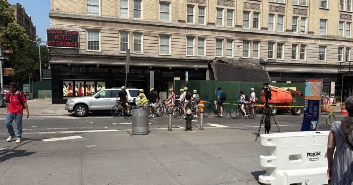 Who’s Responsible for the St. George Hotel Awning Collapse?